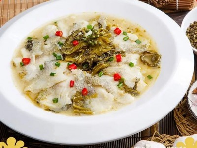 金鲙藤椒酸菜鱼方便菜 免腌免洗加州鲈鱼片 预制菜 加热即食 450*1盒图2