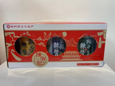 素酱组合多种口味上饭辣椒酱（豆豉+梅干菜+蒜蓉）图2