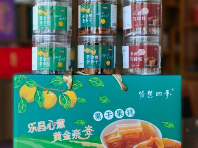 韶关乐昌九峰山黄金柰李糕柰李干马蹄糕混味装【礼盒装】