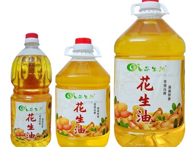红衣压榨花生油调和油食用油1.5L~5L图5