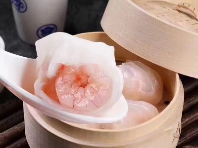 亚北兴德心正点广式早点叉烧包核桃包酱味凤爪广式排骨水晶虾饺图1