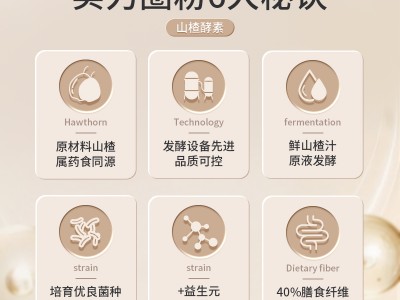 【珞玺记】浓缩山楂益生元发酵果蔬汁饮品（520ml）/瓶图2