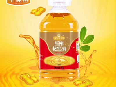 千优谷压榨花生油 5L图2