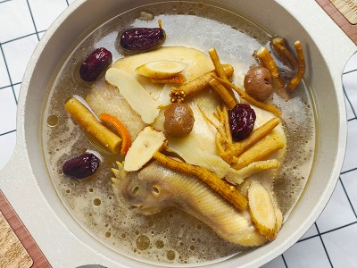 山茶鸡（白条）图4